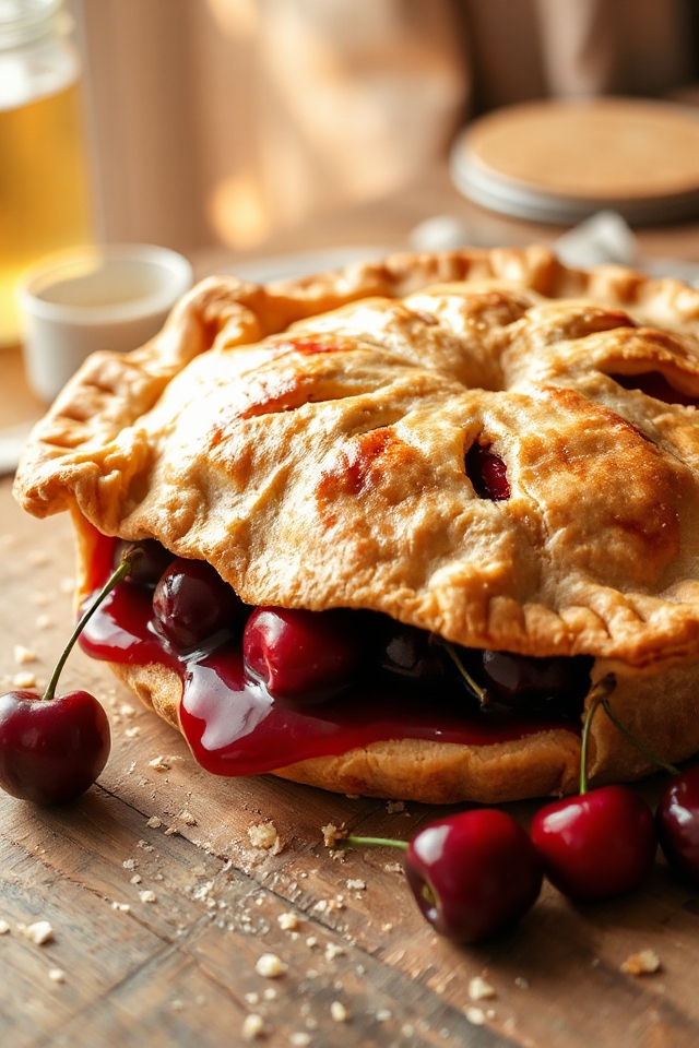 bake sweet cherry pie