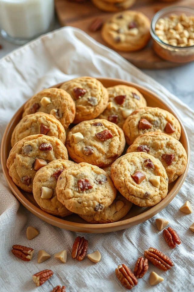 baking sweet butterscotch cookies