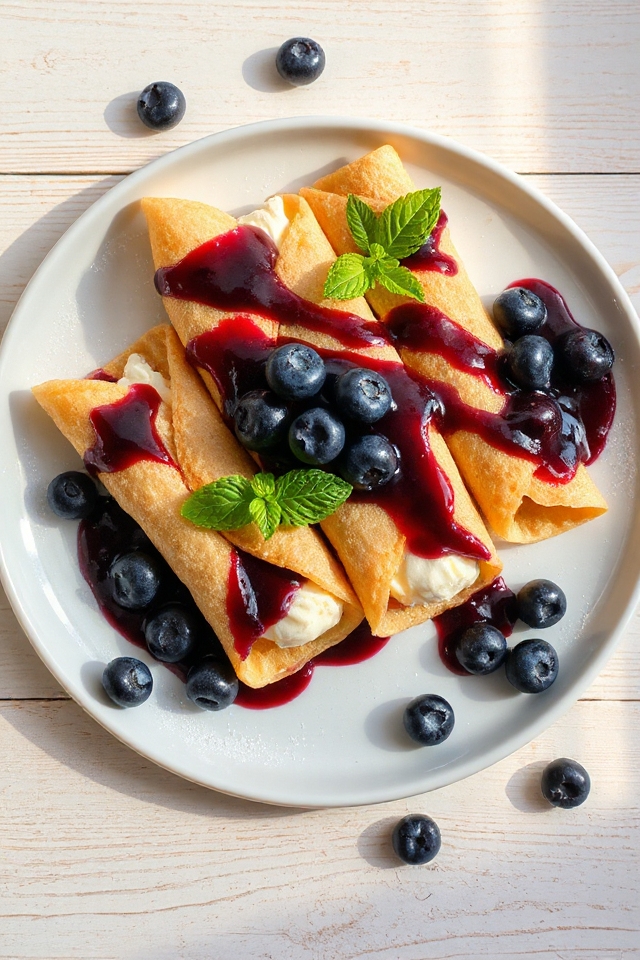 berry filled crepes recipe instructions