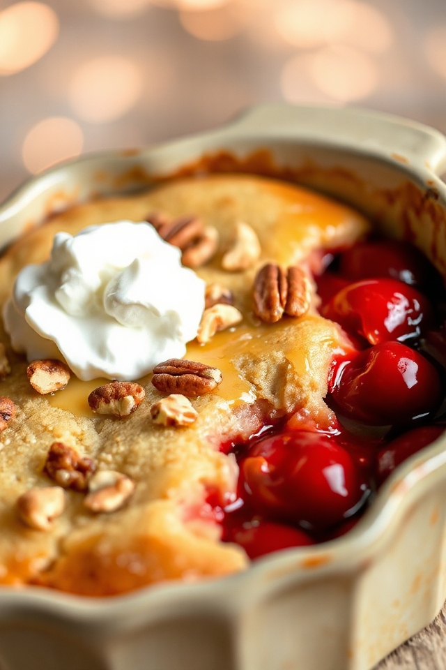 cherry dessert baking instructions