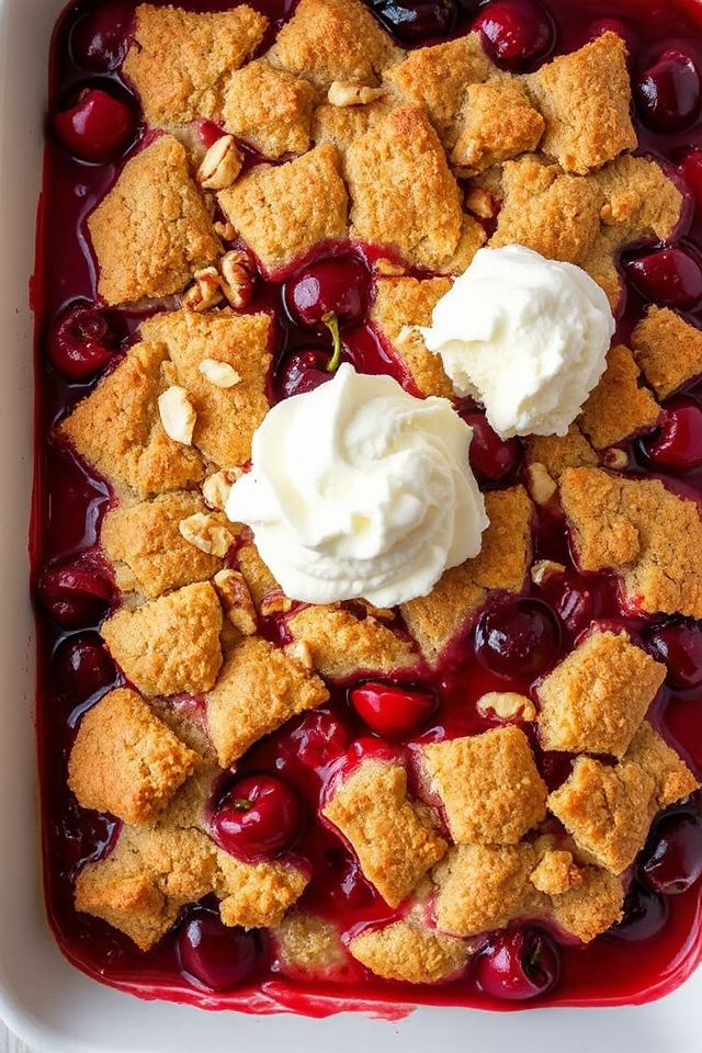 cherry dessert recipe details