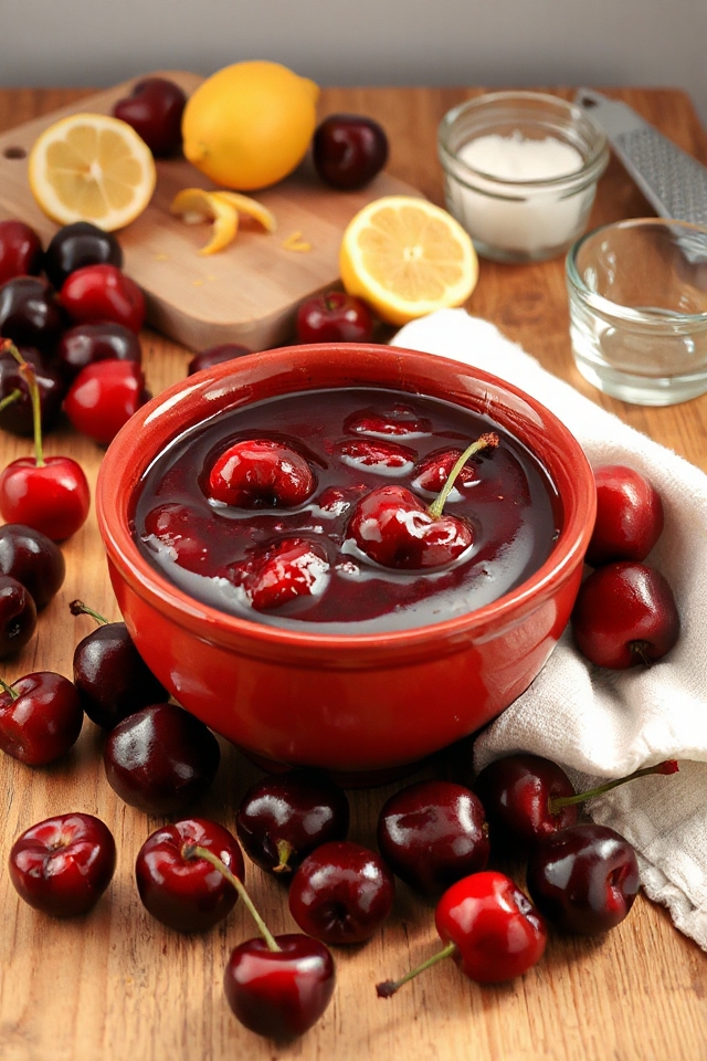 cherry sauce preparation guide