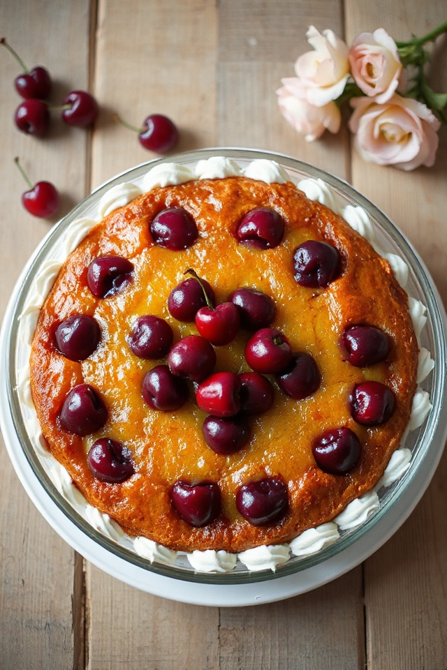 cherry upside down cake recipe