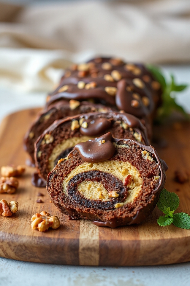 chocolate biscuit roll recipe
