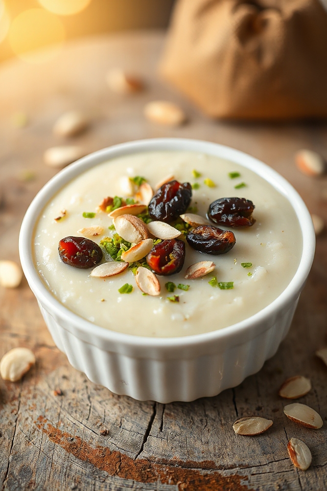 comforting sweet rice pudding