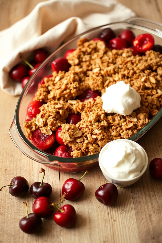 delicious cherry dessert recipe