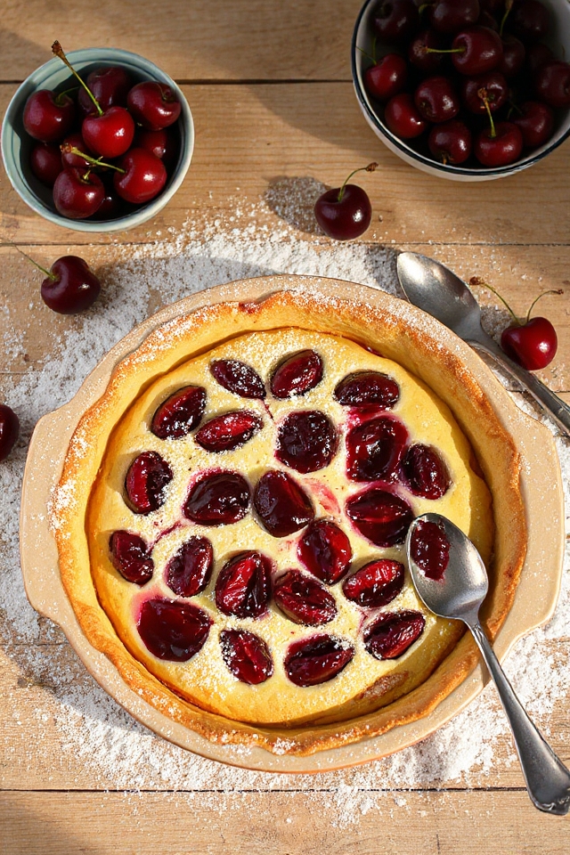 delicious fruit filled custard dessert