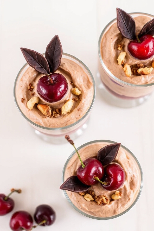 delicious layered chocolate dessert