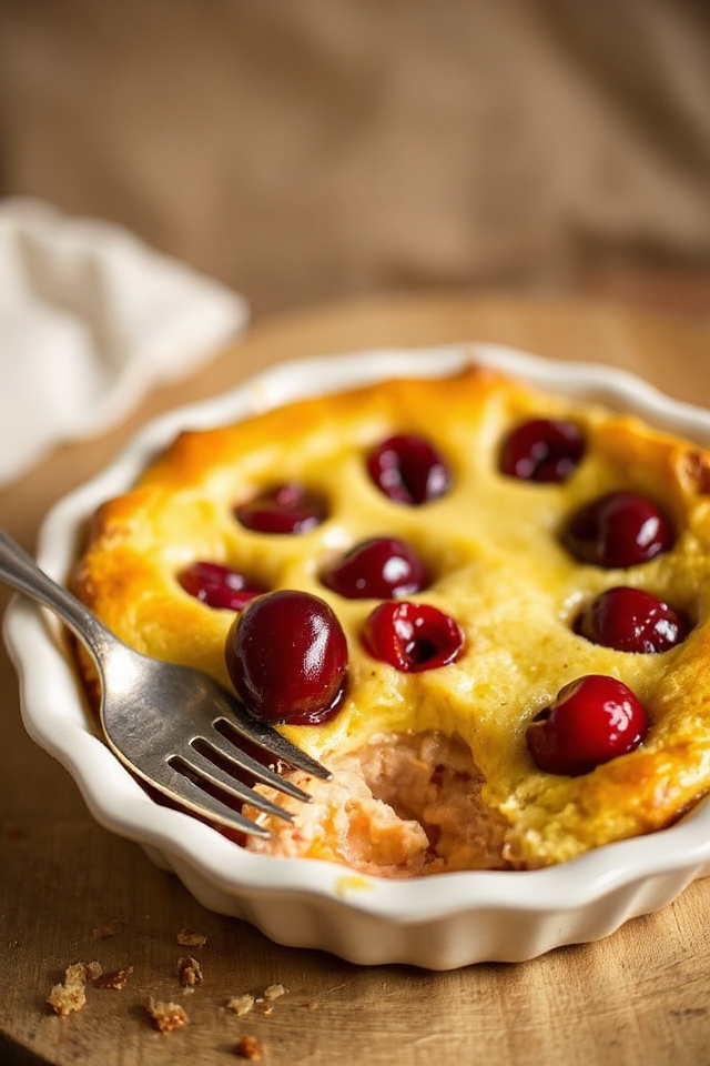 delicious sweet clafoutis recipe