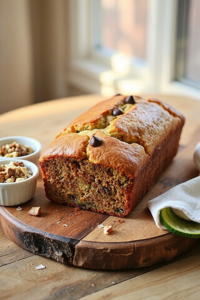 delicious sweet zucchini bread