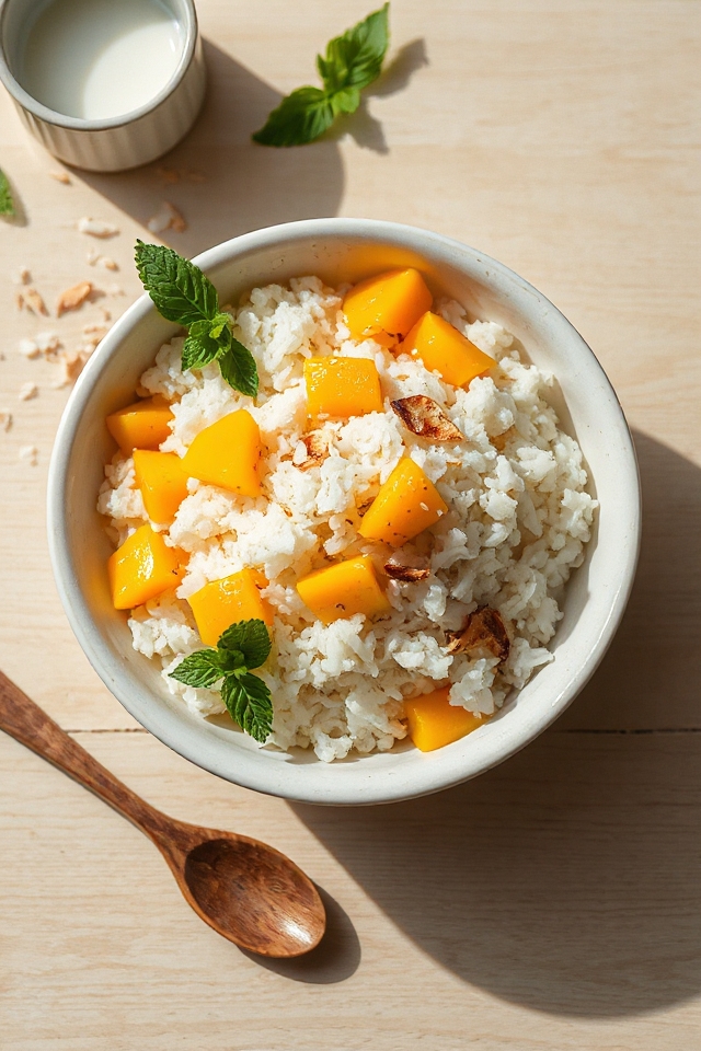 jasmine and mango rice