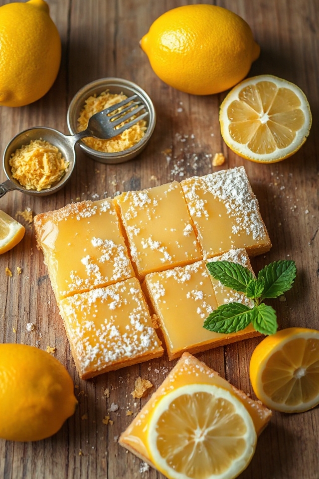 lemon bars dessert recipe