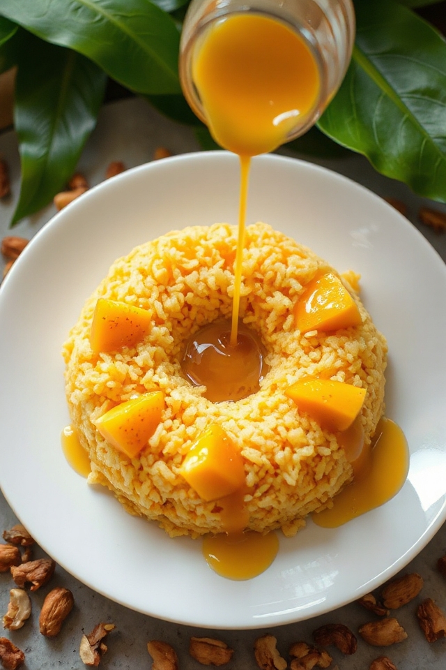 mango with sweet rice