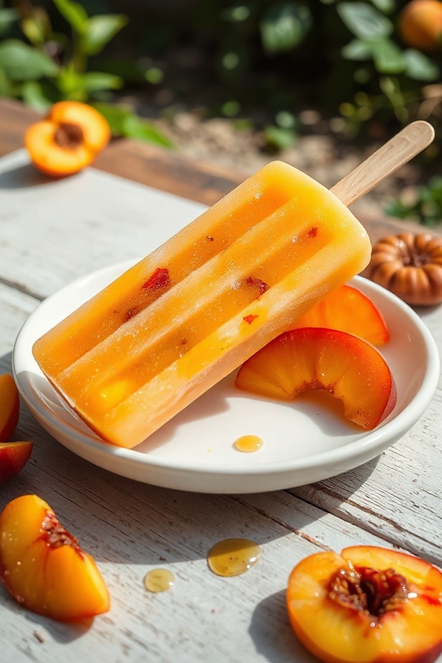 peach cream popsicle recipe