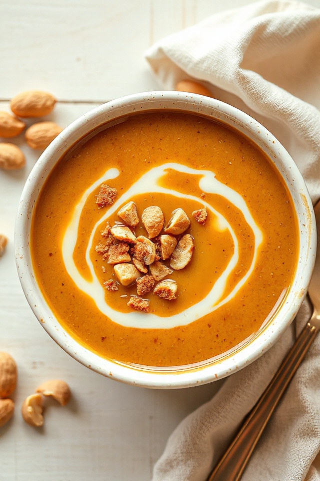peanut dessert soup recipe