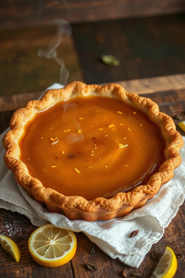southern sweet tea pie