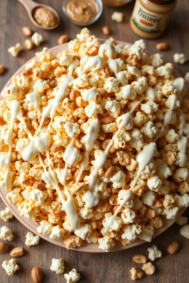 sweet and nutty popcorn