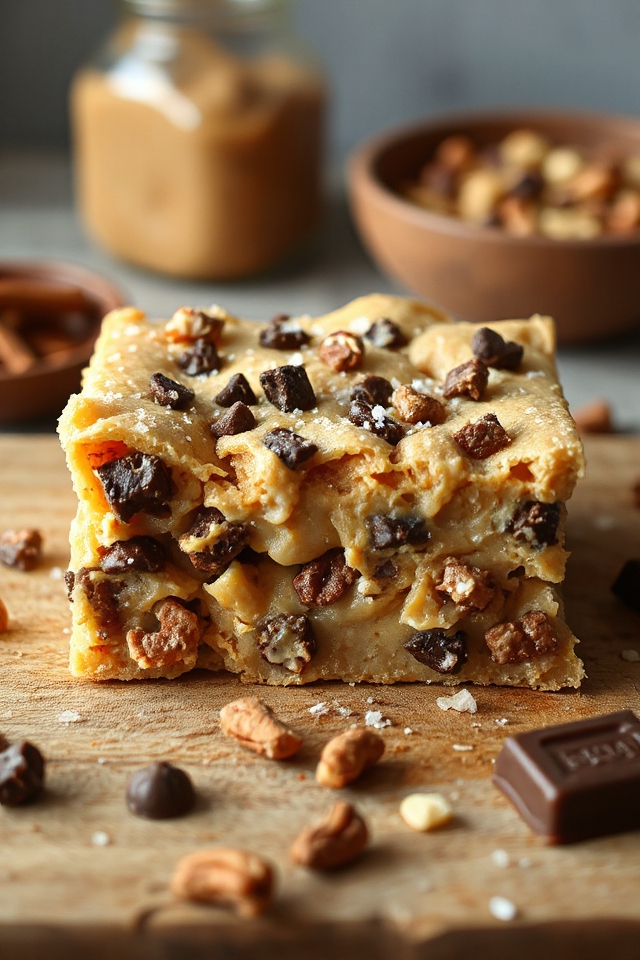 sweet and salty bars