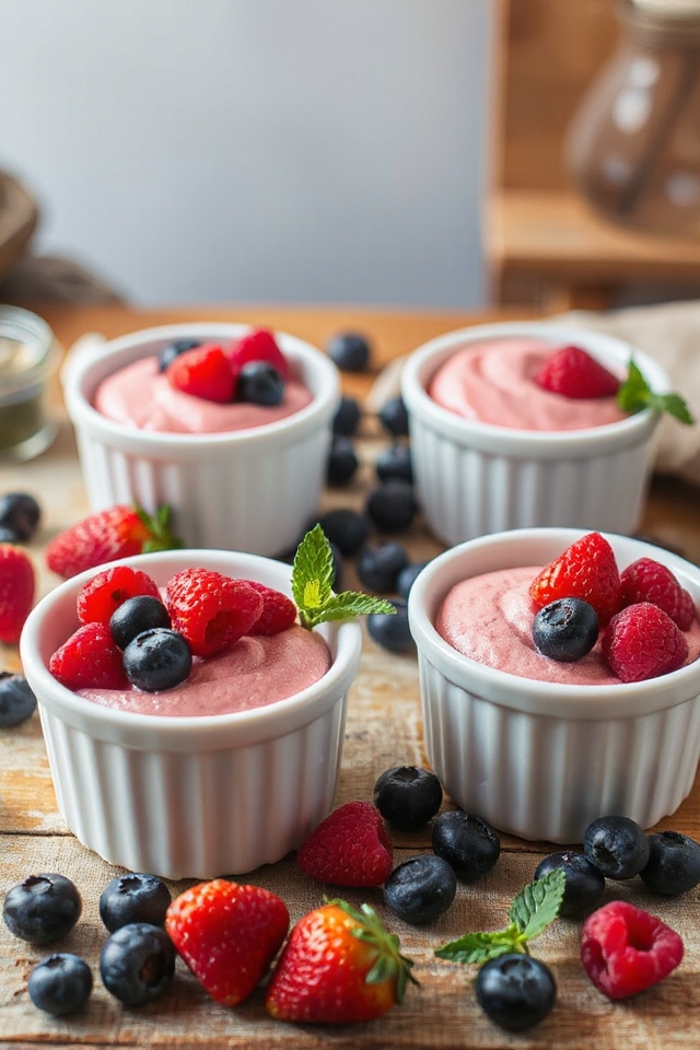 sweet berry mousse recipe