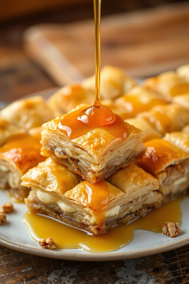 sweet cheese baklava recipe