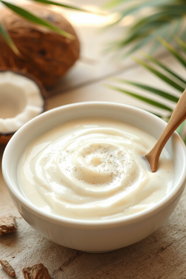 sweet coconut cream recipe