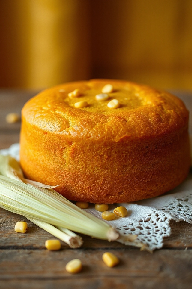 sweet corn cake recipe