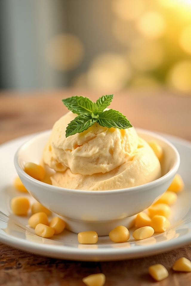 sweet corn gelato recipe