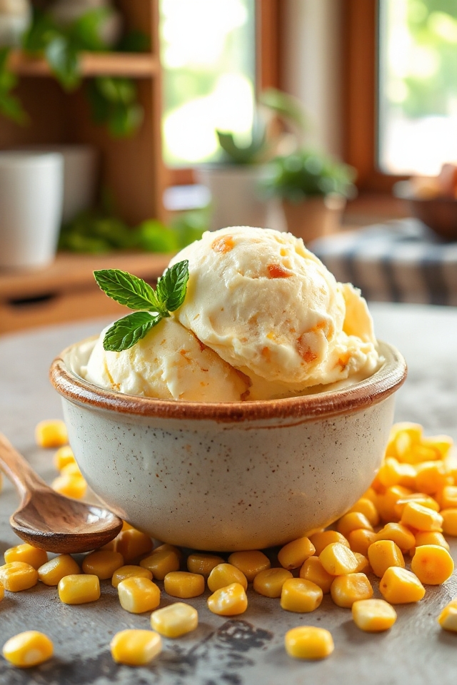 sweet corn ice cream recipe