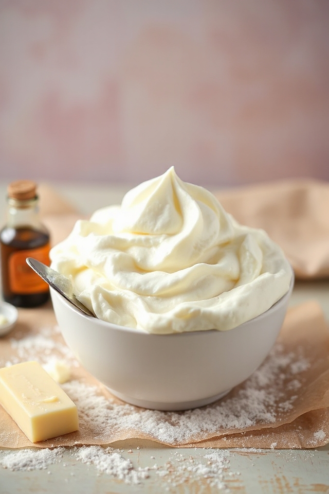 sweet creamy frosting recipe