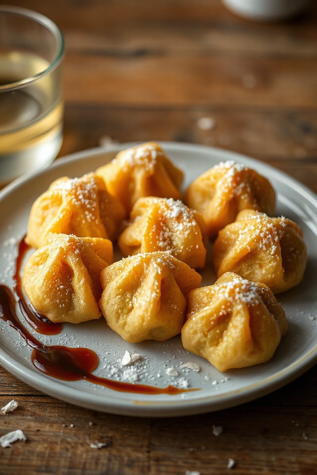 sweet dumplings frying recipe