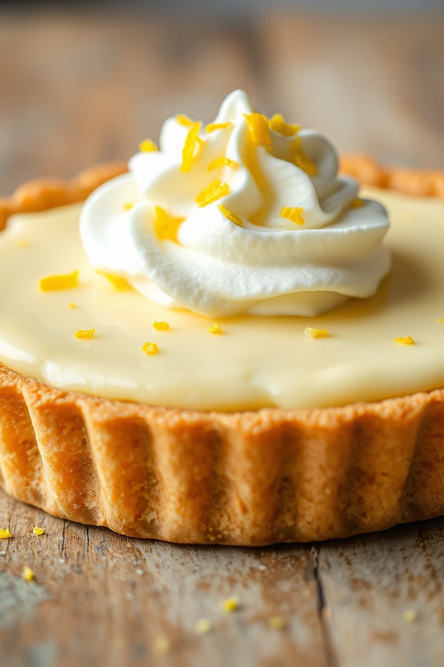 sweet lemon icebox pie