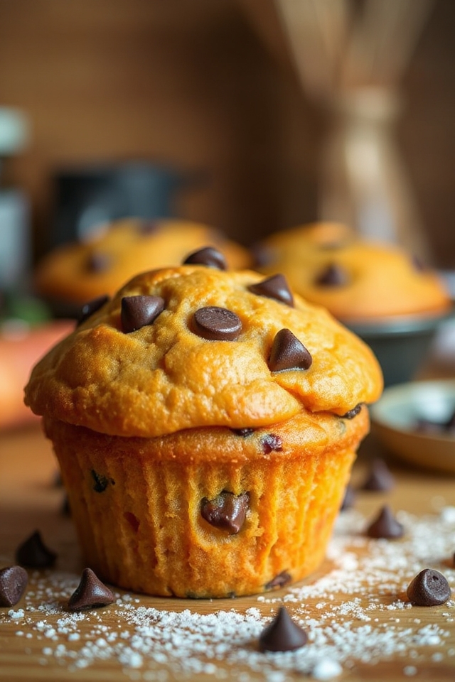 sweet potato apple muffins recipe