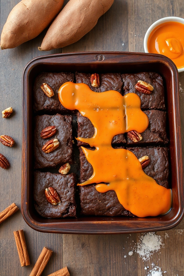 sweet potato brownie recipe