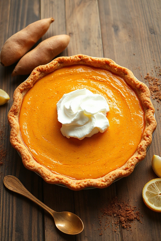 sweet potato buttermilk pie