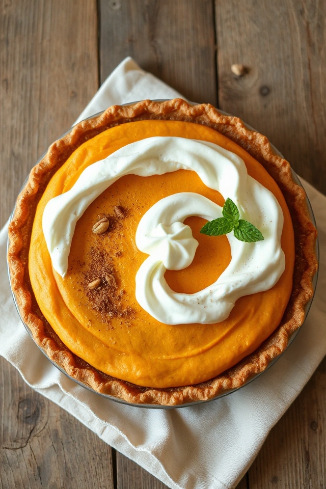 sweet potato chiffon pie