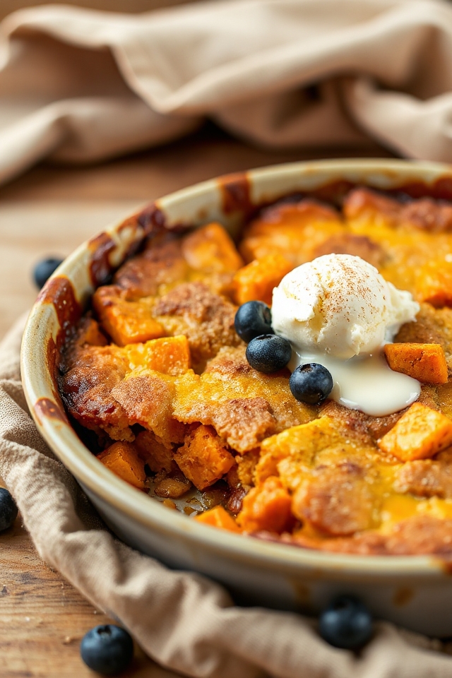 sweet potato cobbler recipe