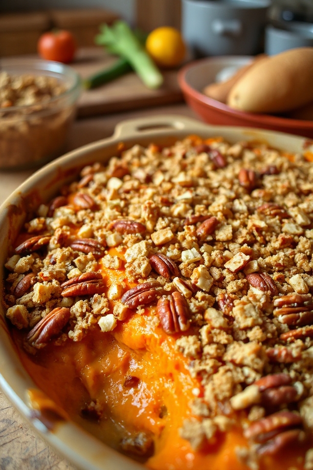 sweet potato crunch recipe