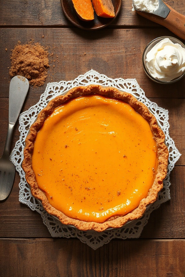 sweet potato custard pie