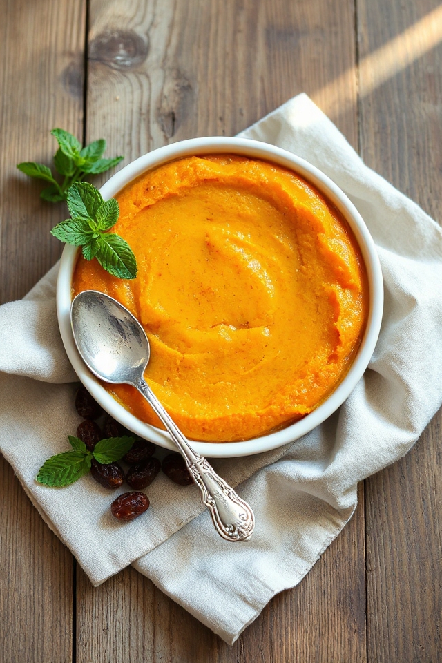 sweet potato custard recipe
