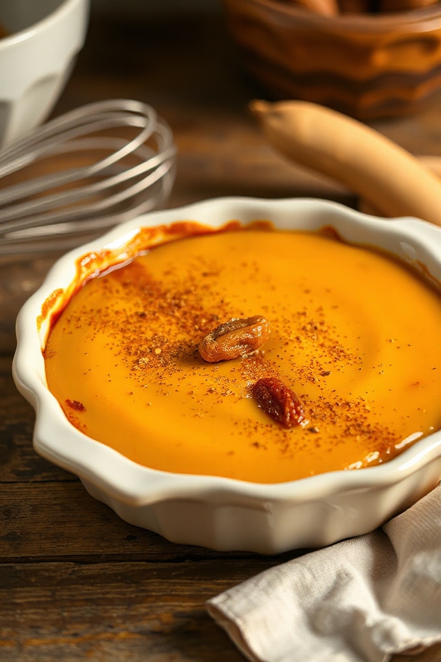sweet potato custard recipe