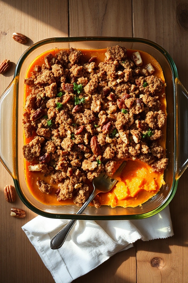 sweet potato dessert casserole