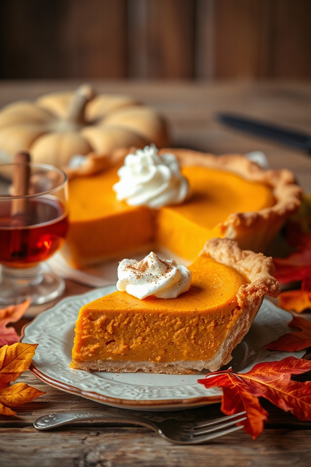 sweet potato pumpkin pie