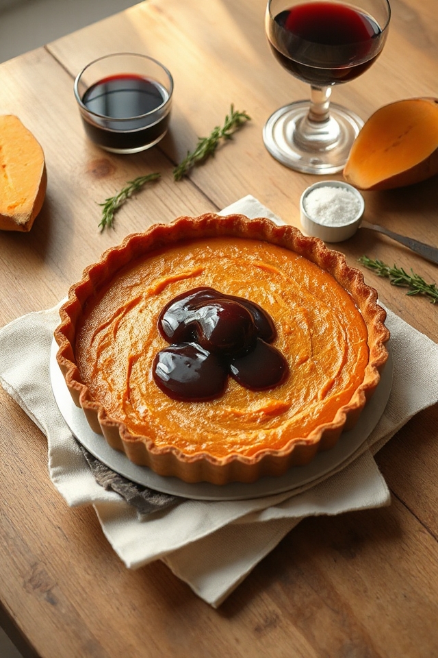sweet potato tart recipe