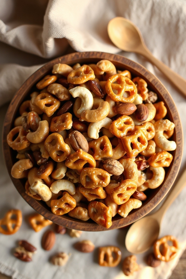 sweet pretzel toffee mix