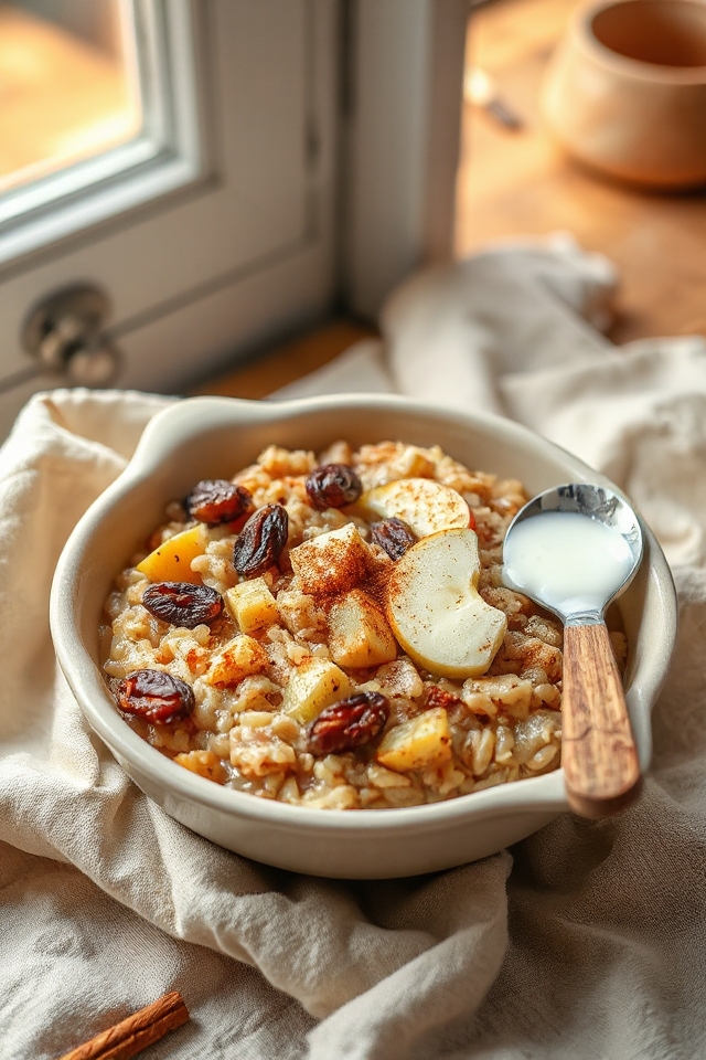 sweet rice breakfast dish