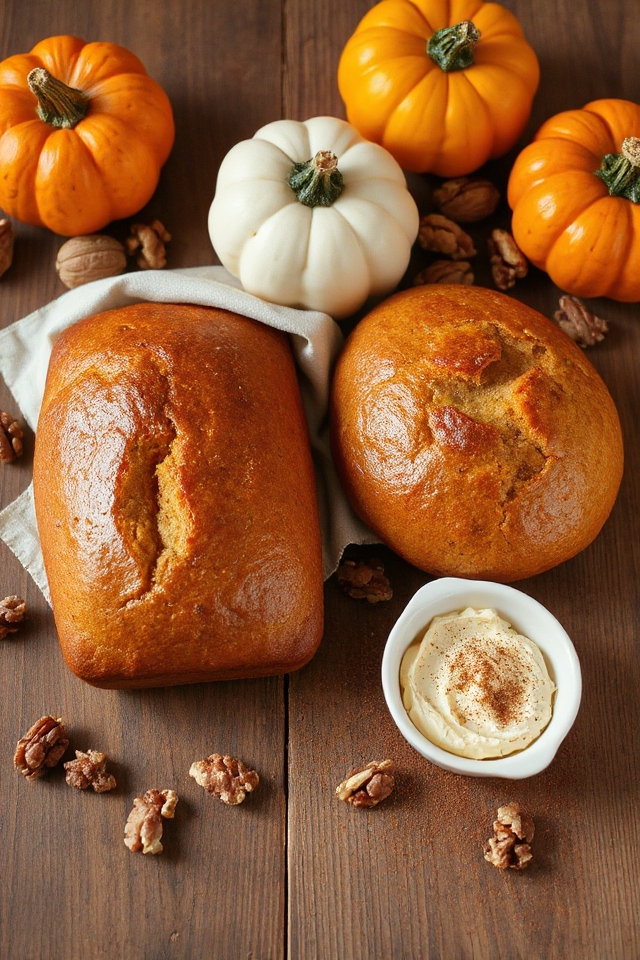 sweet spiced pumpkin bread