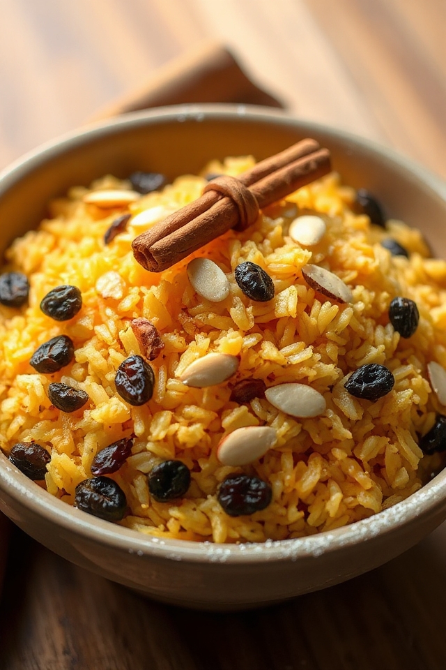sweet spiced rice recipe