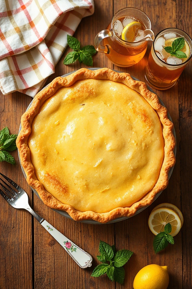 sweet tea pie recipe