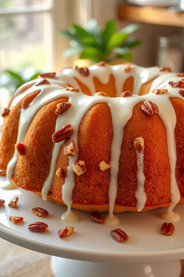 sweet tropical bundt cake