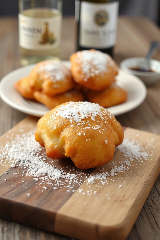 sweet wine fritters recipe